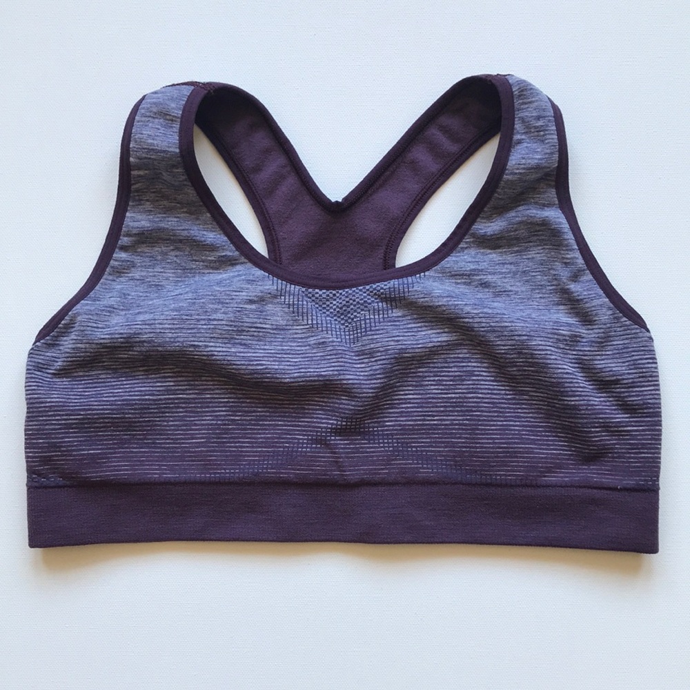 SMARTWOOL PhD Seamless Racerback Bra in Bordeaux
